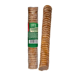 Maced 100% Natura Tchawica Nadziewana Gęsiną Naturalny Przysmak dla Psa 150g