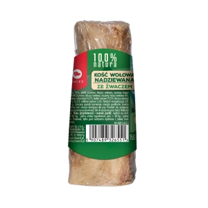 Maced 100% Natura Kość Nadziewana ze Żwaczem Naturalny Przysmak dla Psa 150g