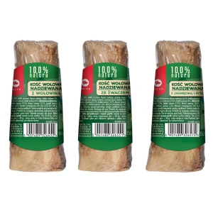 Maced 100% Natura Kość Nadziewana MIX Smaków Przysmak dla Psa 3x150g