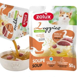 Przysmak dla Kota Lappies Zupa z Kaczką 6x50g ZOLUX