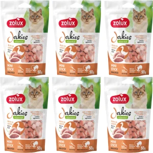 Przysmak dla Kota Jerkies z Kaczką 6x50g ZOLUX