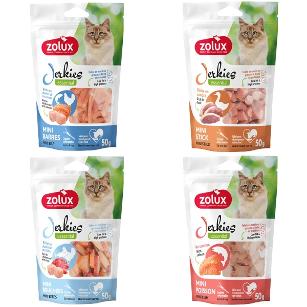 Przysmak dla Kota Jerkies MIX 4x50g ZOLUX