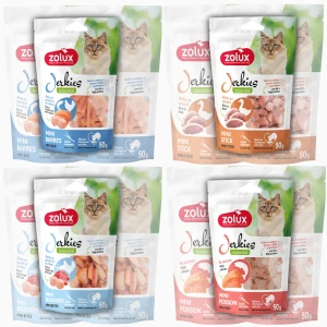 Przysmak dla Kota Jerkies MIX 12x50g ZOLUX