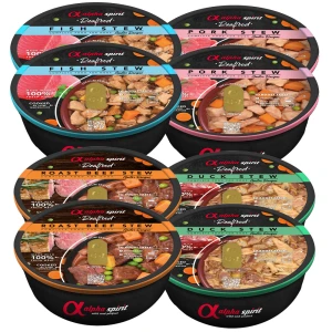 Alpha Spirit Real Food Karma Mokra dla Psa MIX 8x280g
