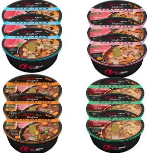 Alpha Spirit Real Food Karma Mokra dla Psa MIX 12x280g