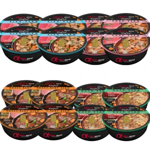 Alpha Spirit Real Food Karma Mokra dla Psa MIX 16x280g