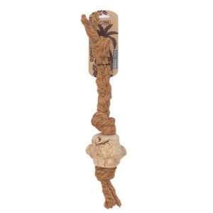 Happet Szarpak Kokosowy dla Psa z Drzewa Kawowego L 45cm