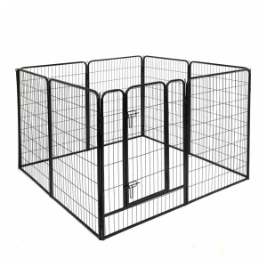 Happet Kojec Metalowy dla Psa z Progiem XL Heavy 76×120cm