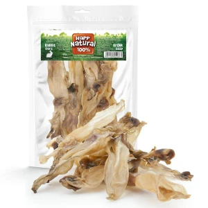 Happet Suszone Uszy Królika bez Sierści 100% Naturalne dla Psa 80g