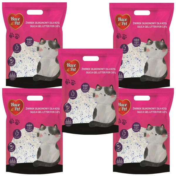 HAVE A PET Żwirek silikonowy dla Kota Silica Gel Litter 5x3,8L