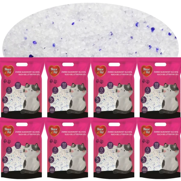 HAVE A PET Żwirek silikonowy dla Kota Silica Gel Litter 8x3,8L