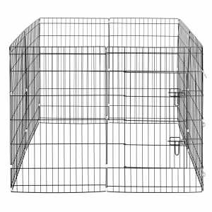 Happet Kojec Metalowy dla Psa 2x Próg L Light  91,5 × 61 cm