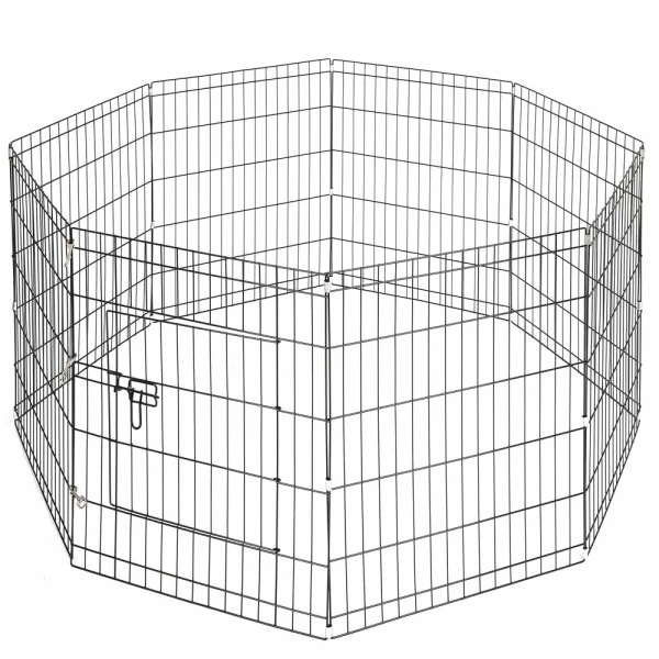 Happet Kojec Metalowy dla Psa 2x Próg M Light 76×61 cm