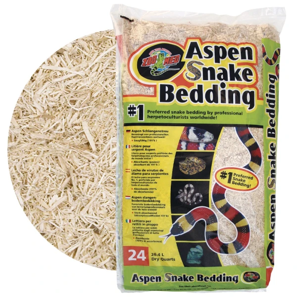 ZooMed Aspen Snake Podłoże 26L dla Gadów i Gryzoni Miękkie