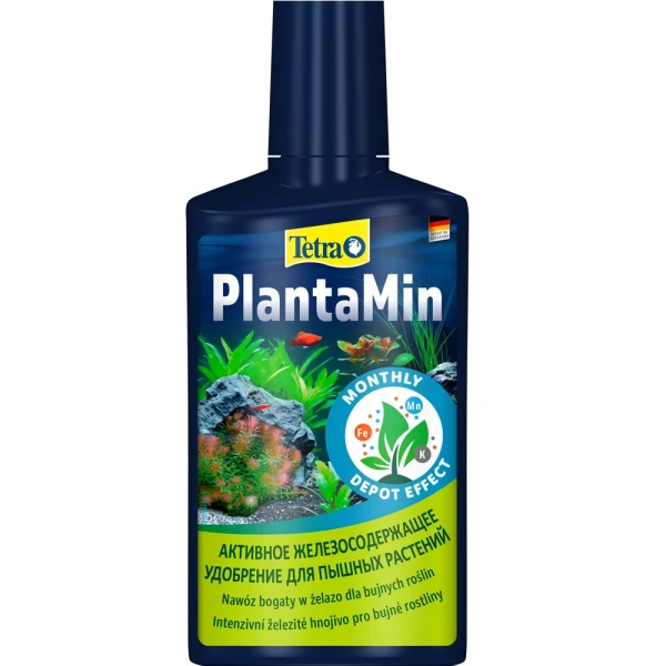 Tetra PlantaMin 250ml Nawóz z Żelazem i Potasem dla Roślin Akwariowych