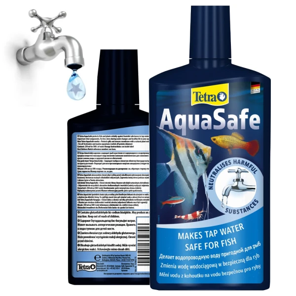 Tetra AquaSafe 50ml Uzdatniacz i Antychlor do Wody Akwarium