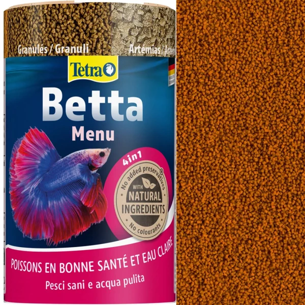 Tetra Betta Menu 100ml Pokarm 4w1 dla Bojownika i Ryb Labiryntowych