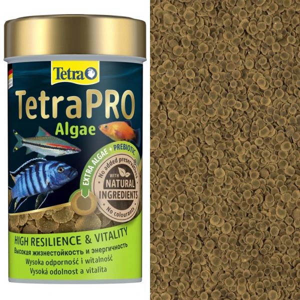 Tetra PRO Algae 100ml 18g Pokarm ze Spiruliną dla Ryb Ozdobnych