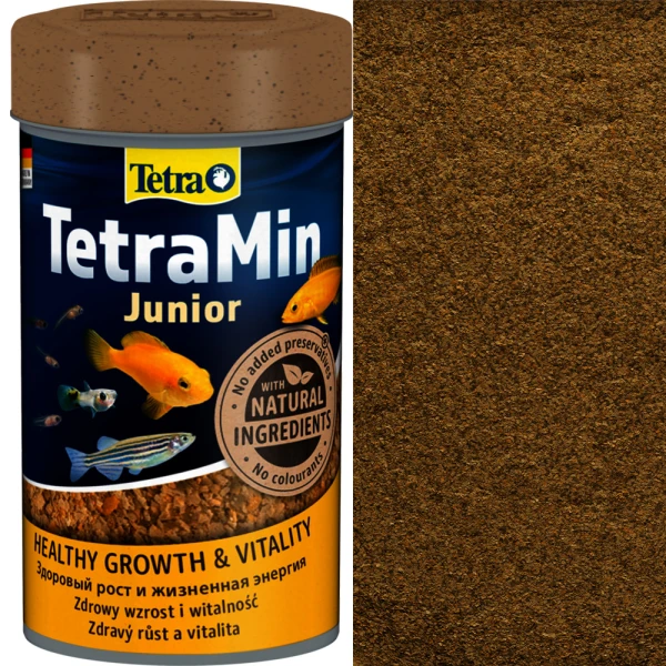 TetraMin Junior 100ml 30g Mini Płatki dla Młodych Ryb