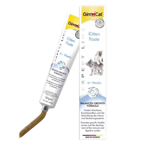 GimCat Pasta ExpertLine Kitten 50g dla Kociąt Witaminy Wzrost i Rozwój
