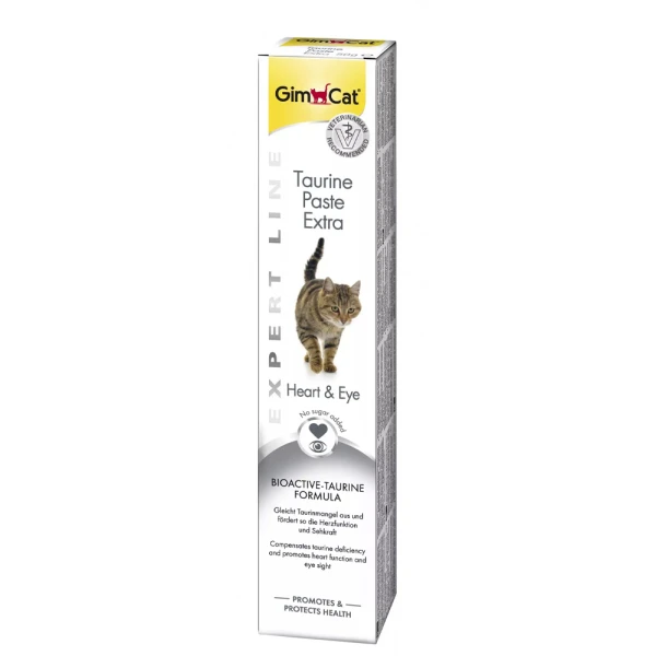 GimCat Pasta ExpertLine Taurin 50g dla Kota z Tauryną Serce Wzrok Witalność