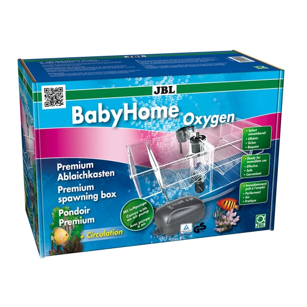 JBL Baby Home O2 kotnik dla ryb z napowietrzaniem i pompką