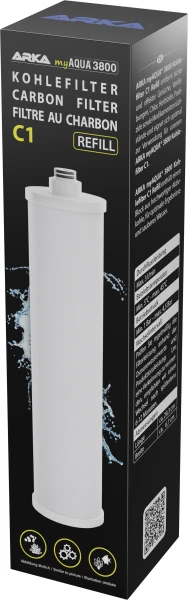 Arka myAqua 3800 Wkład Węglowy C1 do Filtra Odwróconej Osmozy