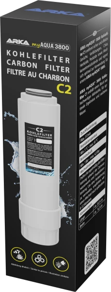 Arka myAqua 3800 Kompletny Filtr Węglowy C2