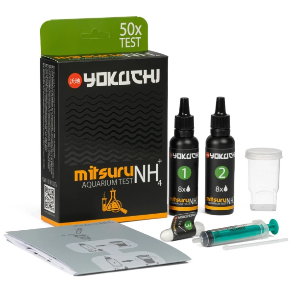 YOKUCHI Mitsuru Test NH4 Test Amoniaku do Wody Akwarium Słodkowodnego