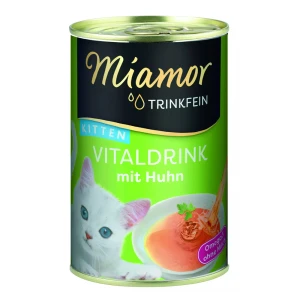 MIAMOR Vitaldrink Kitten z Kurczakiem Napój Nawadniający dla Kociąt 135ml