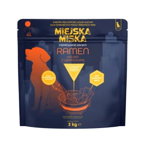 Miejska Miska Gaczoo Ramen Kaczka Karma Sucha dla Psów Ras Średnich 2kg M/L