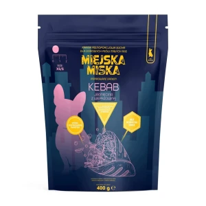 Miejska Miska Gaczoo Kebab Jagnięcina Karma Sucha dla Małych Psów 400g XS/S