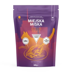 Miejska Miska Gaczoo Kaczka Złocista Karma Sucha dla Kota 400g XS/S
