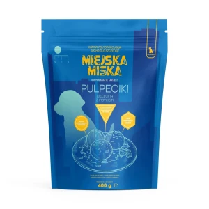 Miejska Miska Gaczoo Pulpeciki Cielęcina Karma Sucha dla Szczeniąt 400g S
