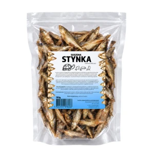 Suszona Stynka 100g Pokarm dla Dużych Ryb Gadów Płazów Naturalny 100%