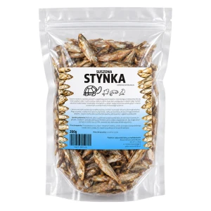 Suszona Stynka 200g Pokarm dla Dużych Ryb Gadów Płazów Naturalny 100%