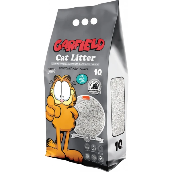 Garfield Żwirek Bentonitowy dla Kota z Węglem Aktywnym 2x10L