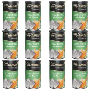 MIAMOR Vitaldrink z Warzywami Napój Zupka Nawadniająca dla Kota 12x135ml