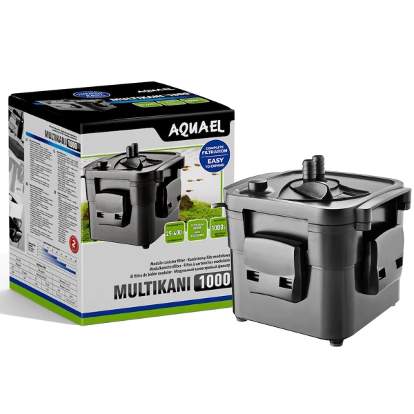 Aquael Multikani 1000 Filtr Zewnętrzny Modułowy do Akwarium 25-400l