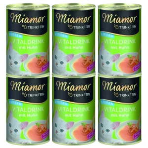 MIAMOR Vitaldrink Kitten z Kurczakiem Napój Nawadniający dla Kociąt 6x135ml