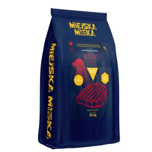 Miejska Miska Gaczoo Stek Wołowina Karma Sucha dla Psów Ras Dużych 20kg L/XL