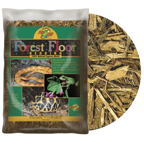 ZOO MED Forest Floor Podłoże Cyprysowe do Terrarium 4,4L dla Gadów Płazów