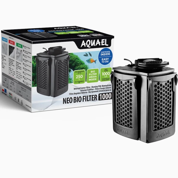 Aquael Neo Bio 1000 Filtr Wewnętrzny Narożny do Akwarium do 250l