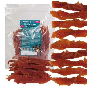 CHRUP&GO Filety Jerky Pierś z Kaczki 500g Przysmak dla Psów Dorosłych