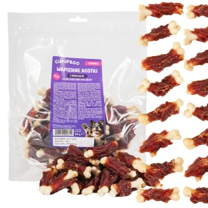 CHRUP&GO Wapienne Kostki z Piersią Kaczki 500g Przysmak dla Psów Dorosłych