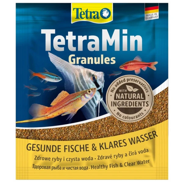 Tetra TetraMin Granules 15g - Pokarm w Granulkach dla Ryb