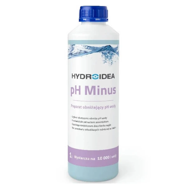 Hydroidea pH Minus 1000ml / 1L Obniża pH wody oczko