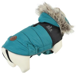 ZOLUX New Mountain Kurtka Puchowa dla Psa Niebieska 30cm York Pudel Toy