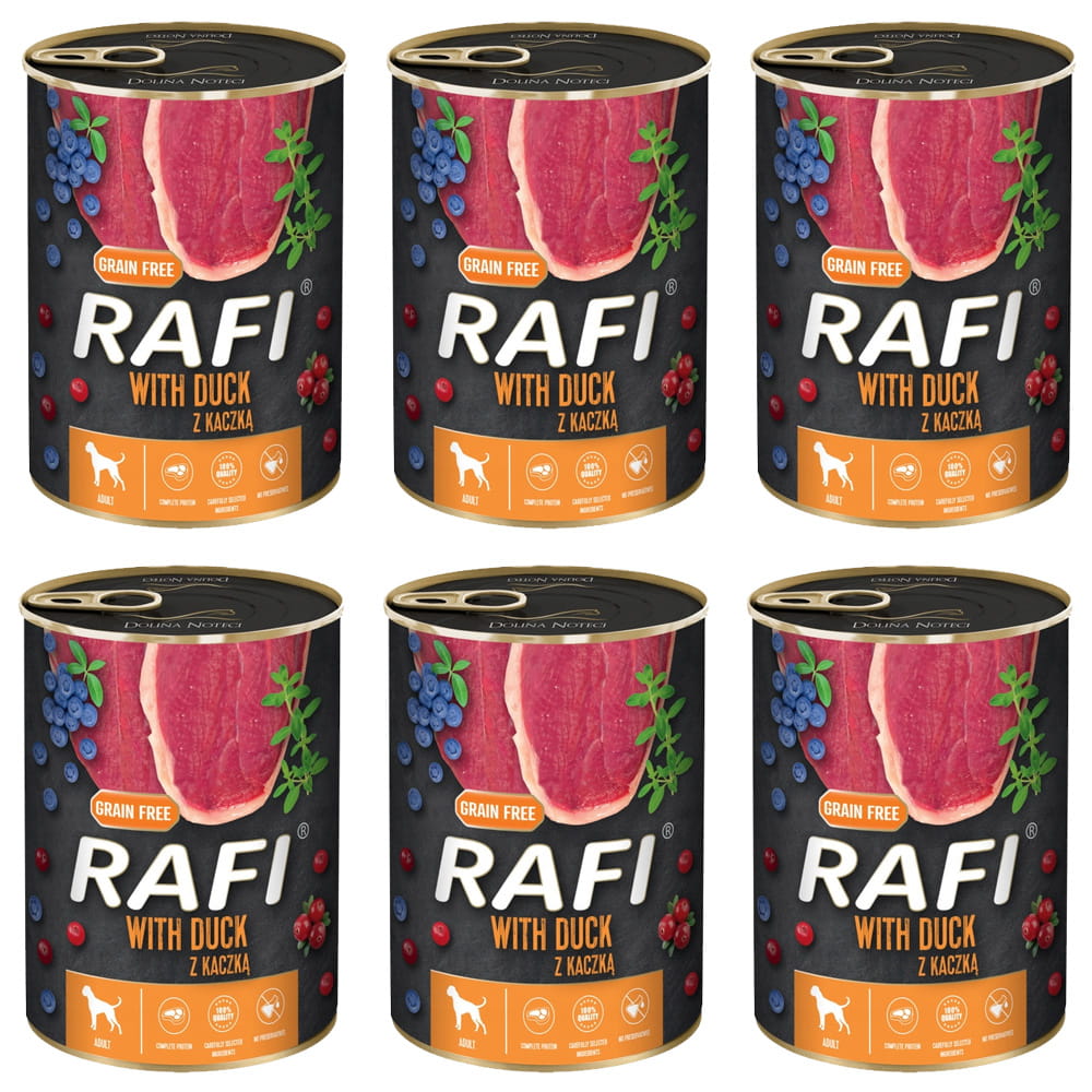 Natvoer voor honden DNP Sp. Z o.o. Rapi Pusz.1240 g klassiek jagnięcina / 12